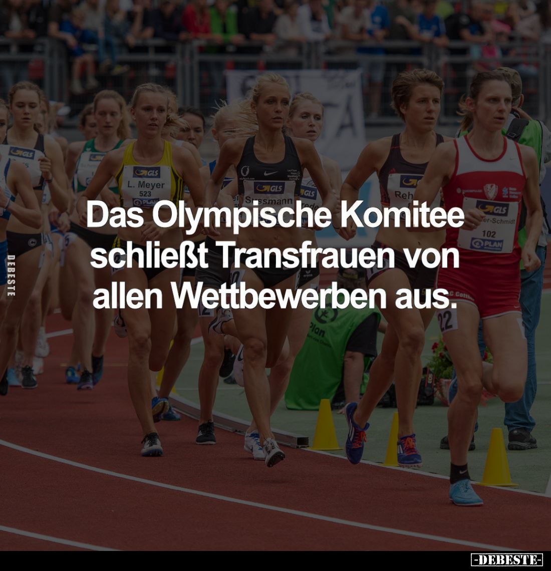 Das Olympische Komitee schließt Transfrauen von allen Wettbewerben aus.