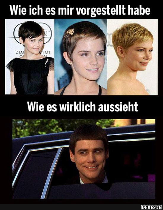 Wie ich es mir vorgestellt habe / Wie es wirklich aussieht..