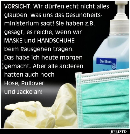 VORSICHT: Wir dürfen echt nicht alles glauben, was uns das..