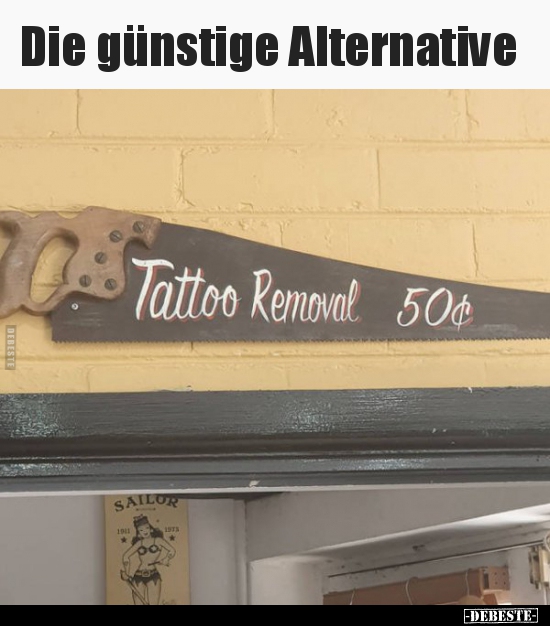 Die günstige Alternative..