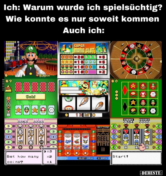 Ich: Warum wurde ich spielsüchtig?.. - Lustige Bilder | DEBESTE.de