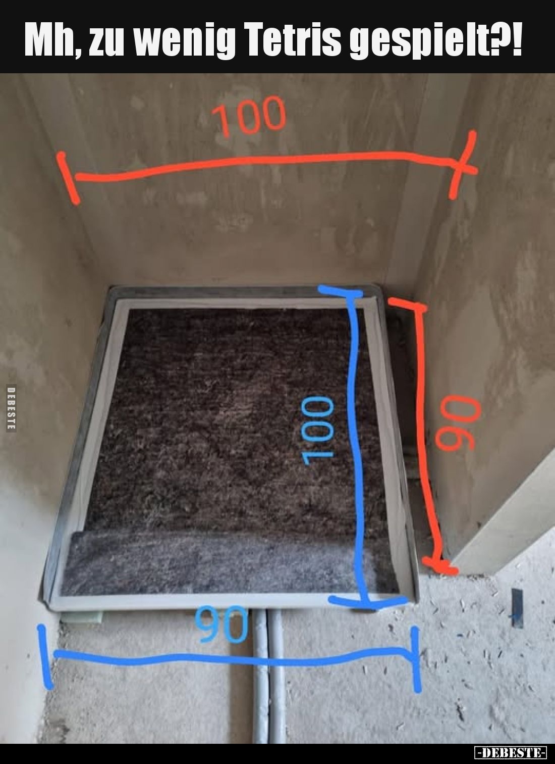 Mh, zu wenig Tetris gespielt?!