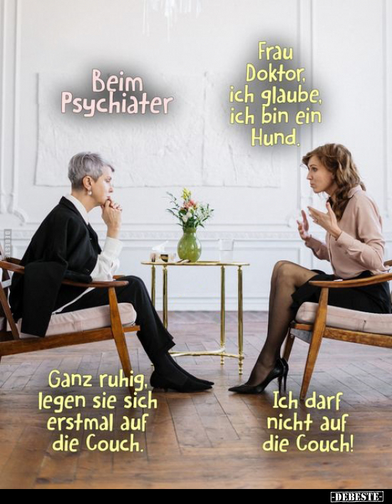 Beim Psychiater.. - Lustige Bilder | DEBESTE.de