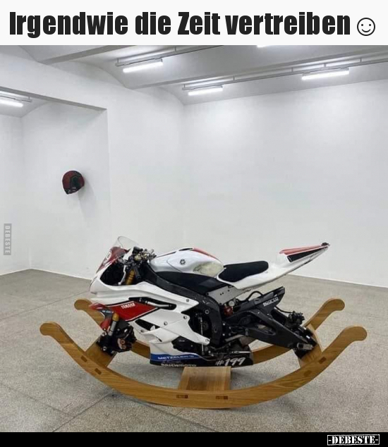 Irgendwie die Zeit vertreiben☺