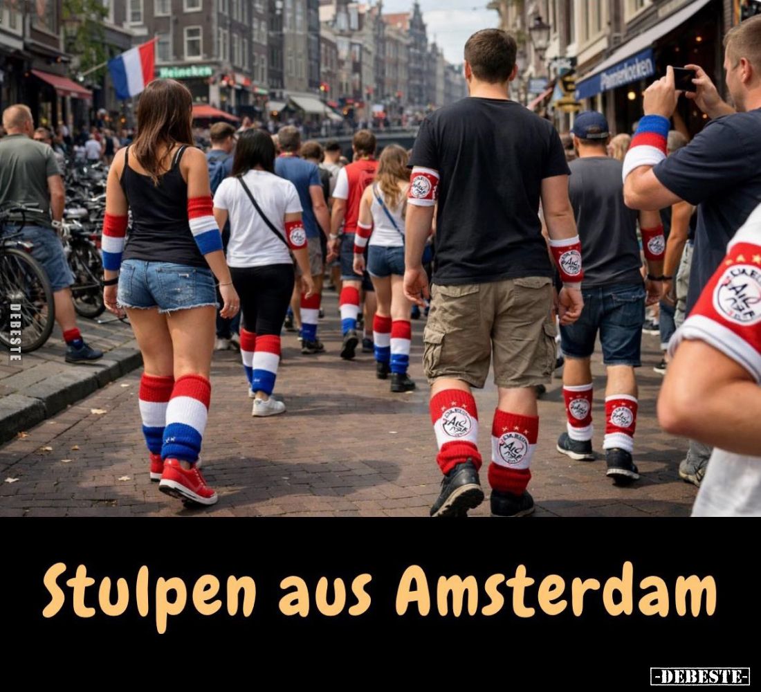 Stulpen aus Amsterdam.