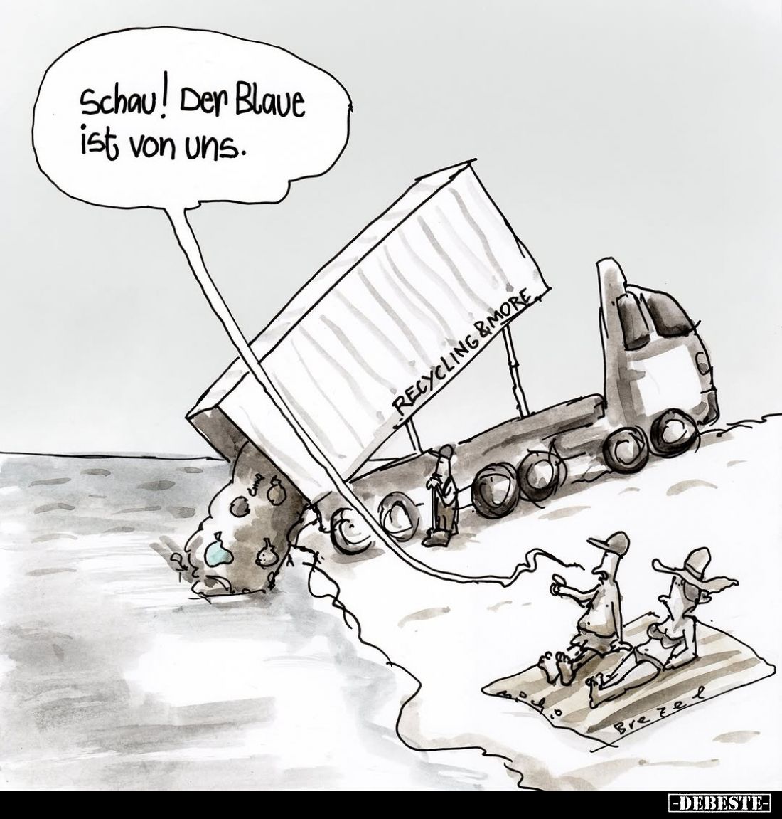 Schau! Der Blaue ist von uns.