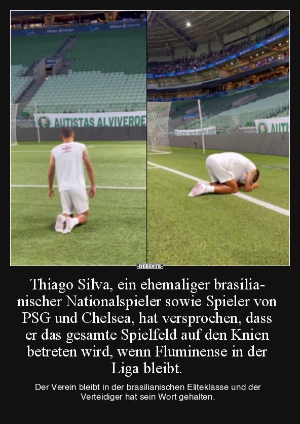 Thiago Silva, ein ehemaliger brasilianischer.. - Lustige Bilder | DEBESTE.de