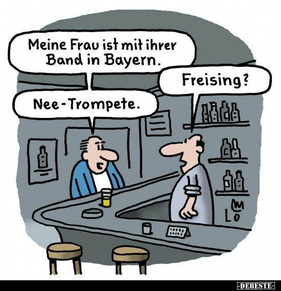 Meine Frau ist mit ihrer Band in Bayern.. - Lustige Bilder | DEBESTE.de