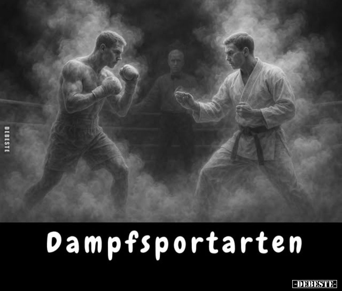 Dampfsportarten.