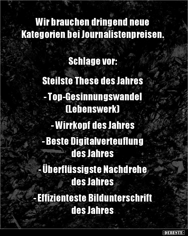Wir brauchen dringend neue Kategorien bei.. - Lustige Bilder | DEBESTE.de