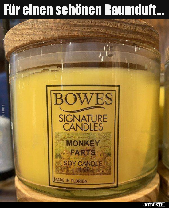 Für einen schönen Raumduft...