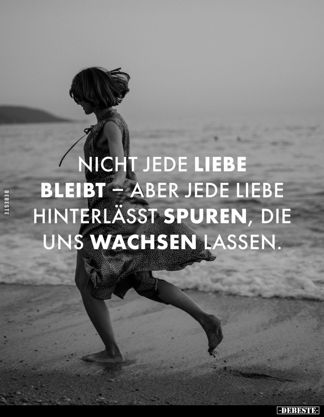 Nicht jede Liebe bleibt - aber jede Liebe hinterlässt spuren, die uns wachsen lassen.
