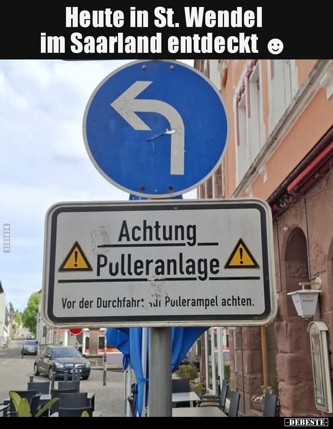 Heute in St. Wendel im Saarland entdeckt.