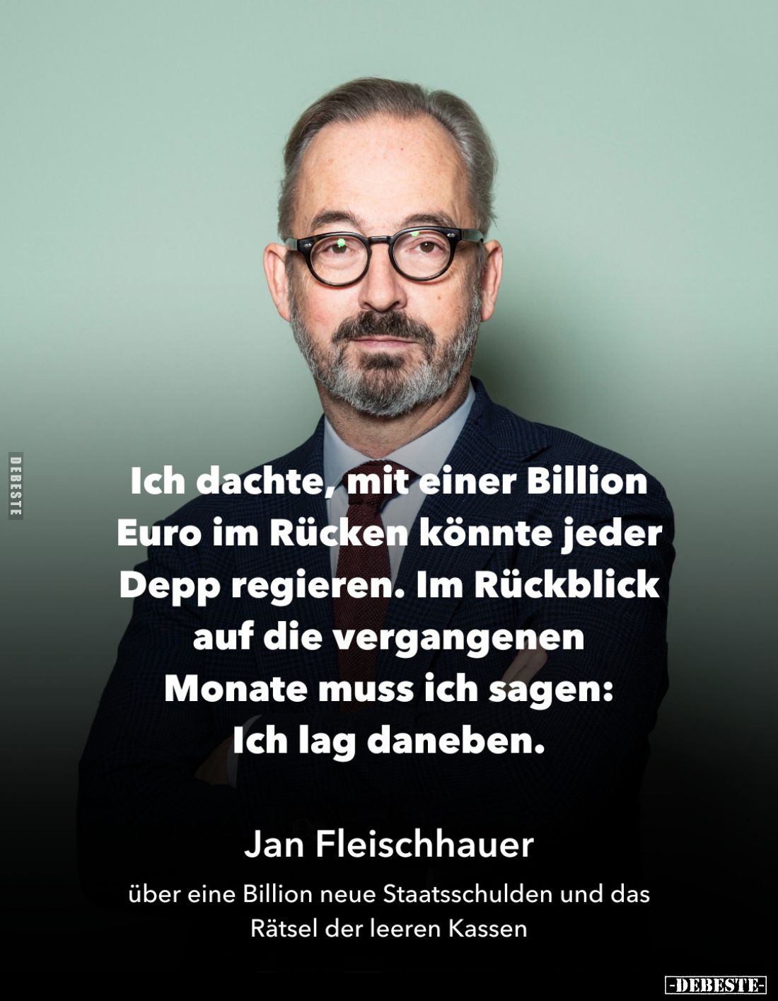 Ich dachte, mit einer Billion Euro... - Lustige Bilder | DEBESTE.de