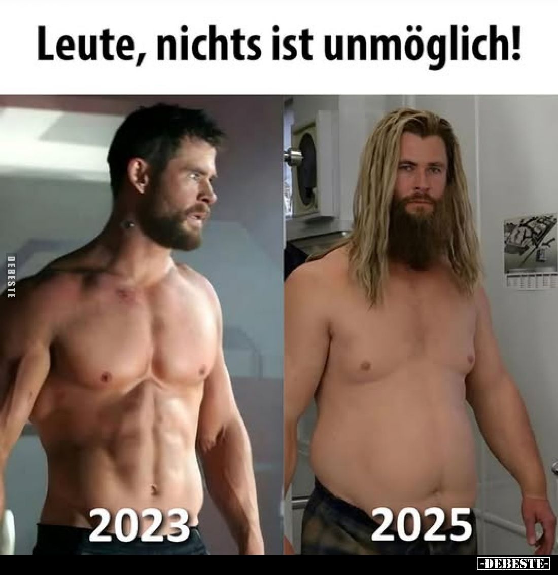 Leute, nichts ist unmöglich!