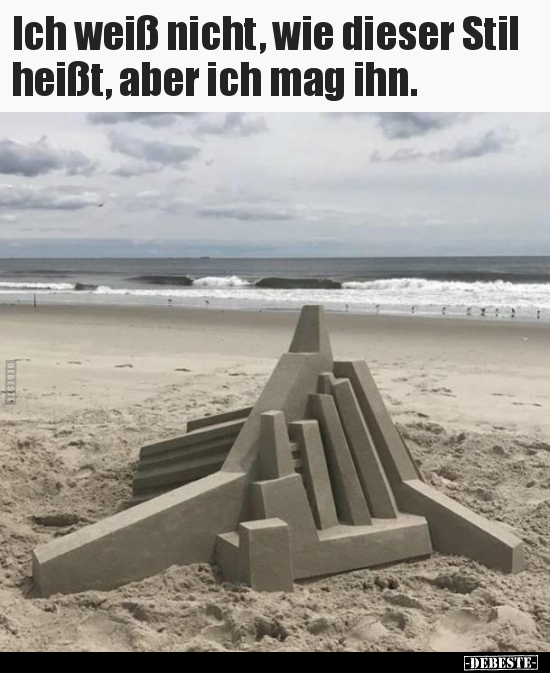 Ich weiß nicht, wie dieser Stil heißt, aber ich mag..