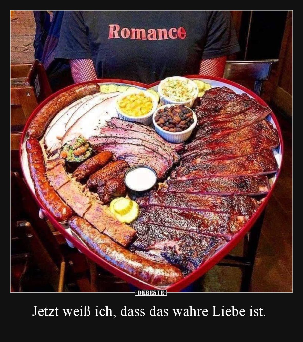 Jetzt weiß ich, dass das wahre Liebe ist...