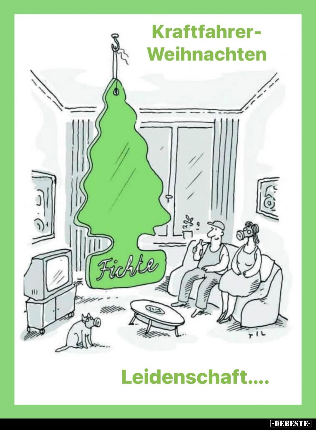Kraftfahrer-Weihnachten.
Leidenschaft....