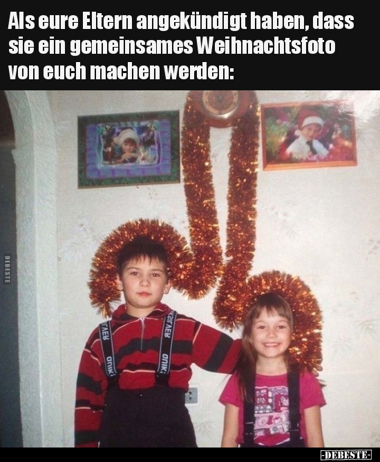 Als eure Eltern angekündigt haben, dass sie ein gemeinsames.. - Lustige Bilder | DEBESTE.de