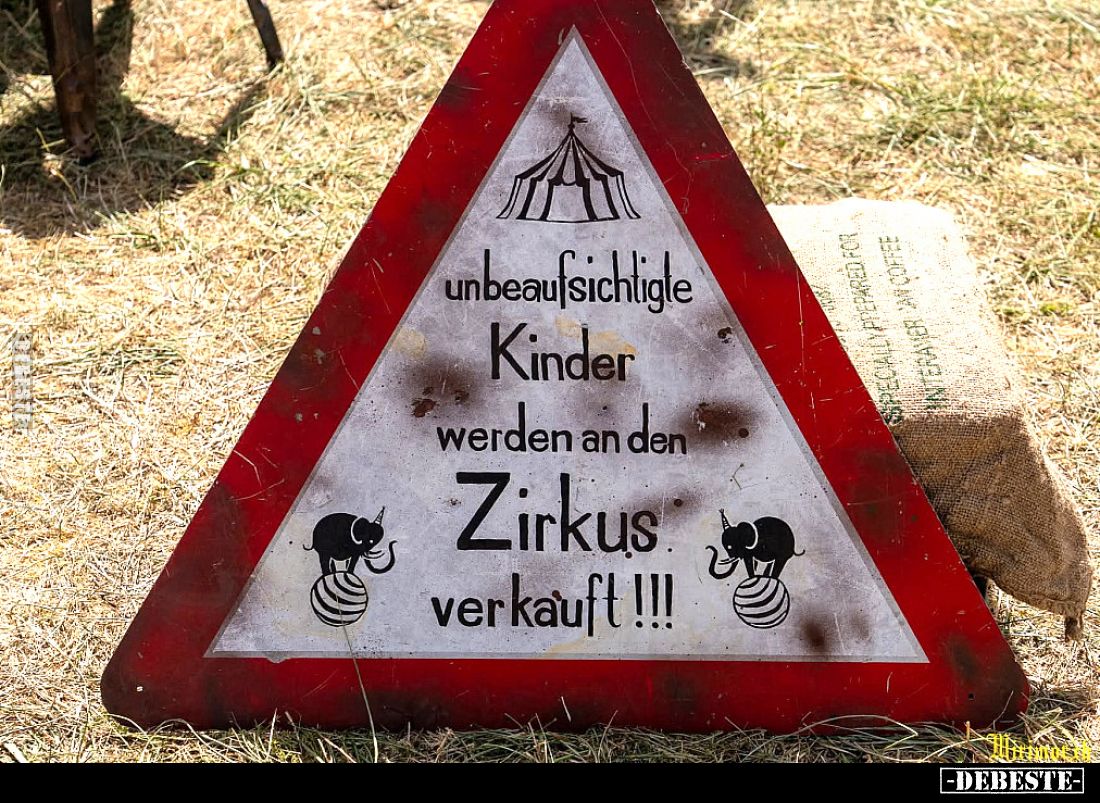 Unbeaufsichtigte Kinder werden an den Zirkus verkauft!!!