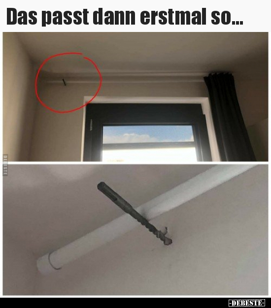 Das passt dann erstmal so...