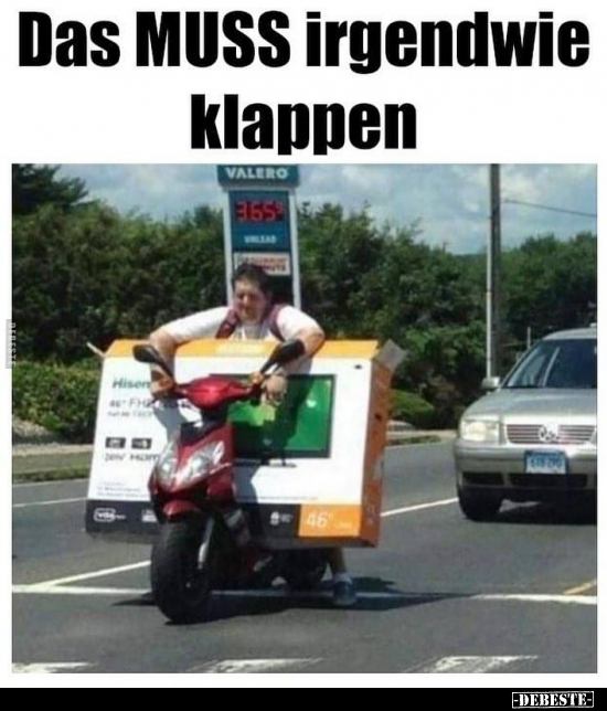 Das MUSS irgendwie klappen.. - Lustige Bilder | DEBESTE.de