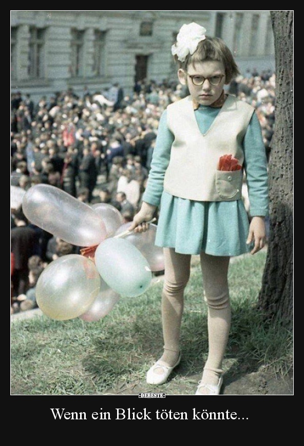 Wenn ein Blick töten könnte...