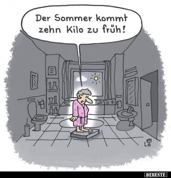 Der Sommer kommt zehn Kilo zu früh!.. - Lustige Bilder | DEBESTE.de