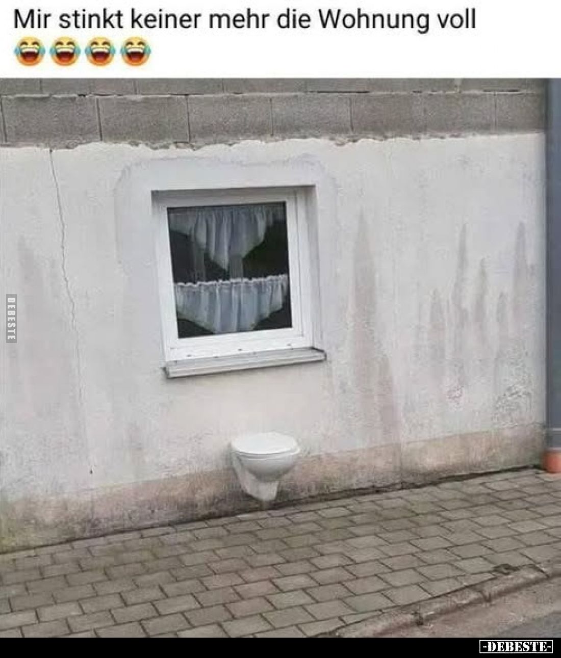 Mir stinkt keiner mehr die Wohnung voll