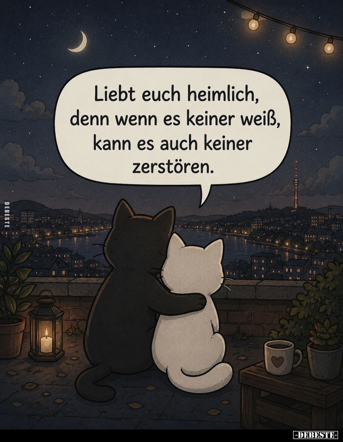 Liebt euch heimlich, denn wenn es keiner weiß.. - Lustige Bilder | DEBESTE.de