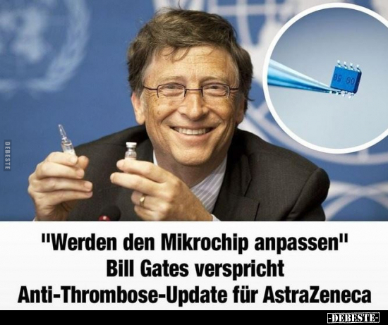 "Werden den Mikrochip anpassen" Bill Gates verspricht.. - Lustige Bilder | DEBESTE.de