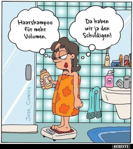 Haarshampoo für mehr Volumen.. - Lustige Bilder | DEBESTE.de