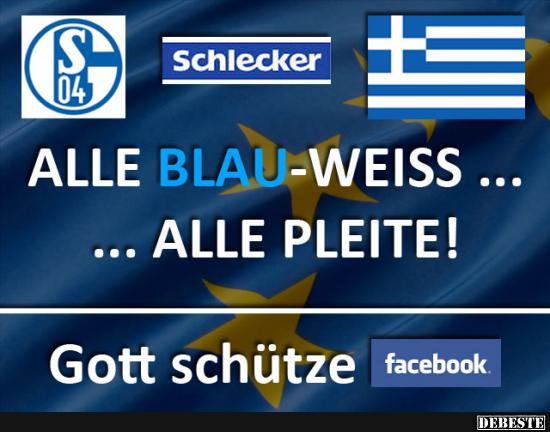 Blau-Weiss - was kommt noch? - Lustige Bilder | DEBESTE.de
