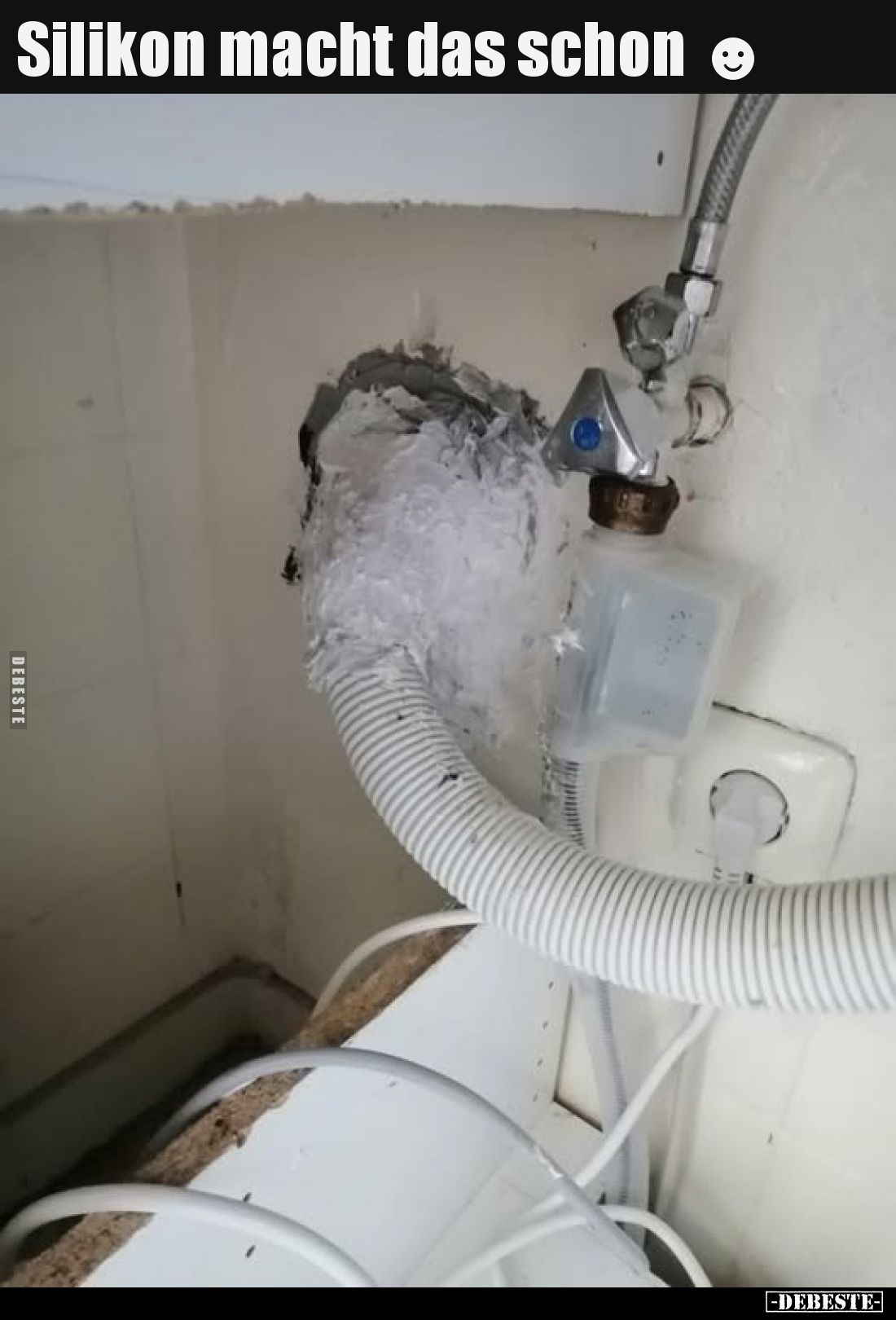 Silikon macht das schon.