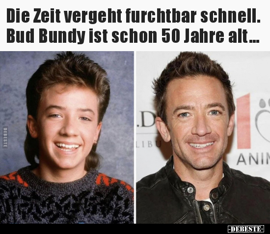 Die Zeit vergeht furchtbar schnell. Bud Bundy ist schon 50.. - Lustige Bilder | DEBESTE.de