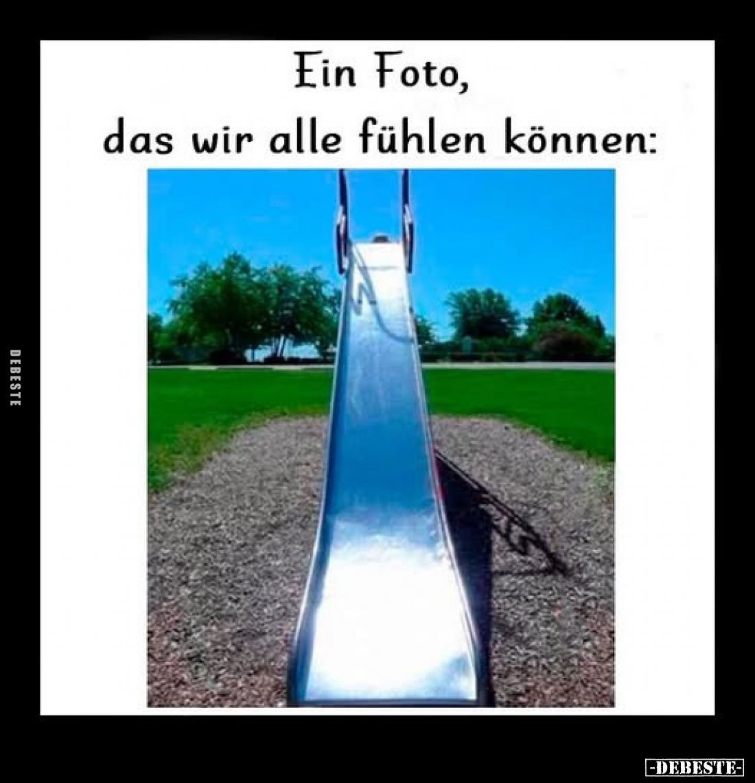 Ein Foto, das wir alle fühlen können: