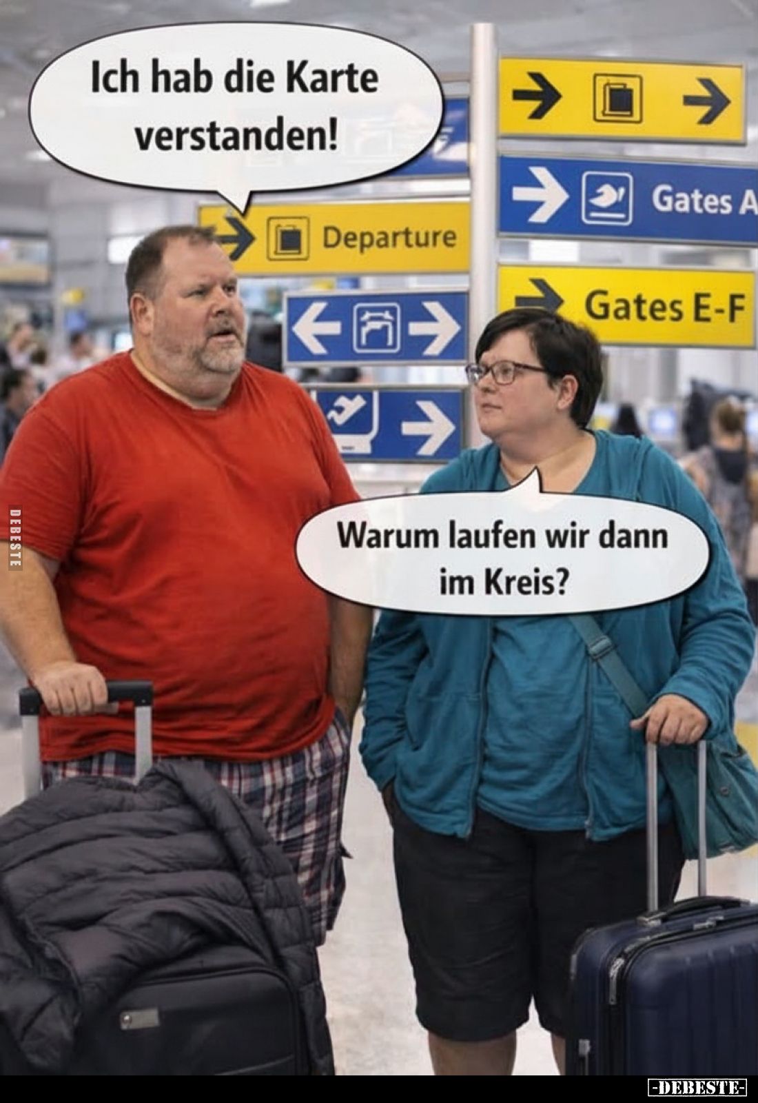 Ich hab die Karte verstanden!.. - Lustige Bilder | DEBESTE.de