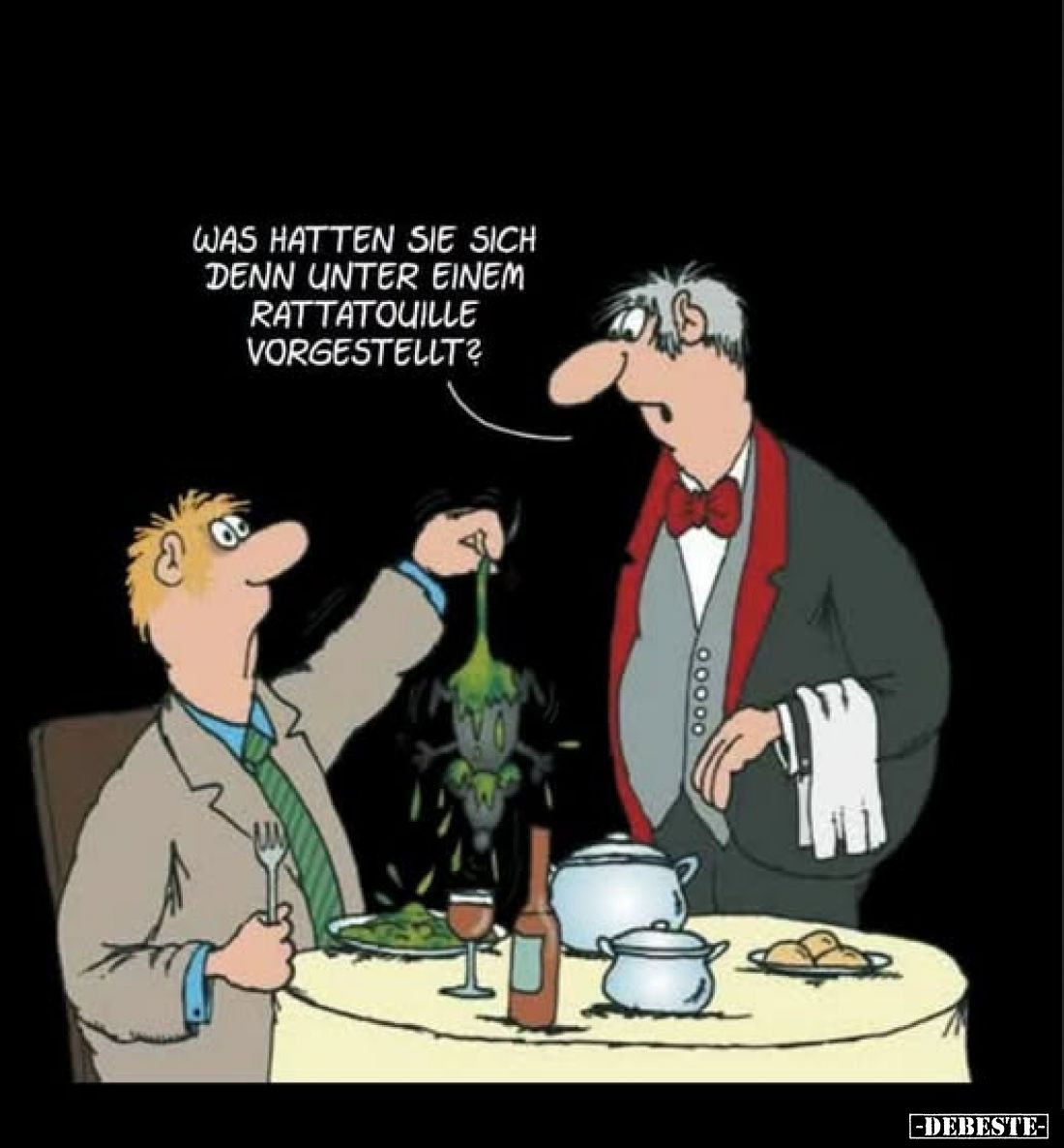 Was hatten sie sich denn unter einem Rattatouille vorgestellt?