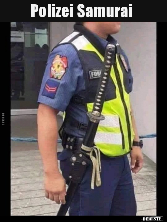 Polizei Samurai..