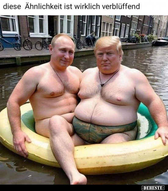 Diese Ähnlichkeit ist wirklich verblüffend.