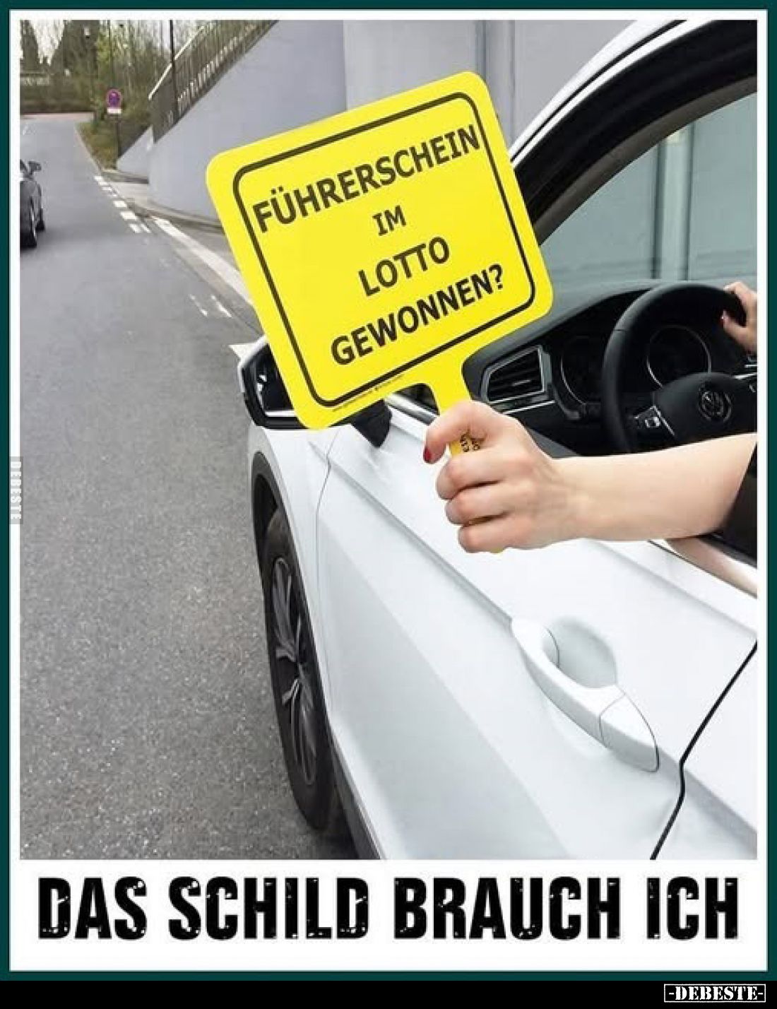 Führerschein im Lotto gewonnen?
-
Das Schild brauch ich