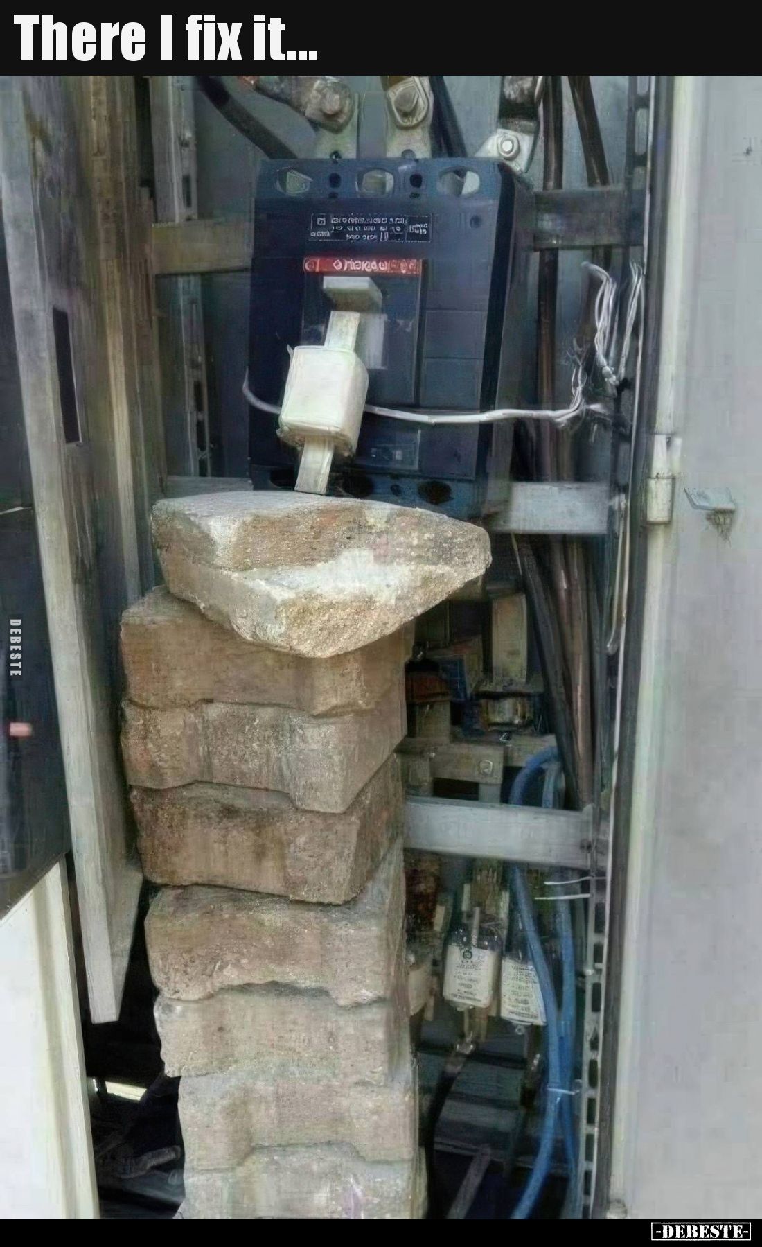 There I fix it... - Lustige Bilder | DEBESTE.de
