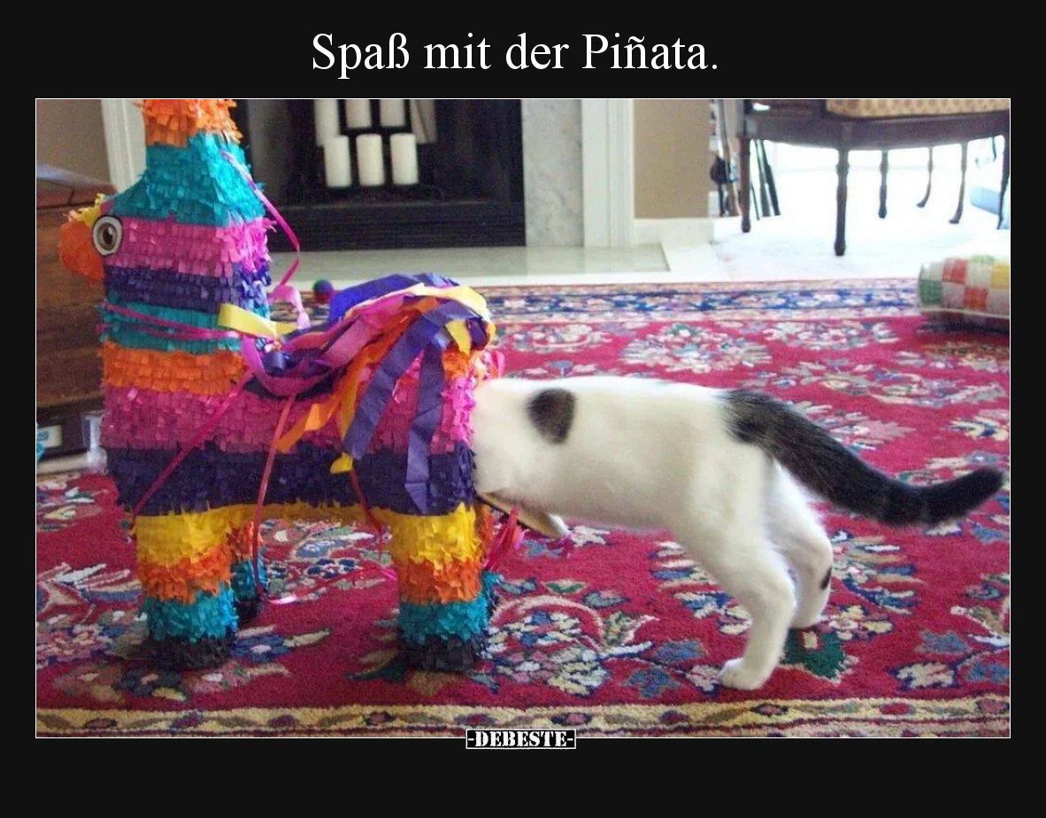 Spaß mit der Piñata