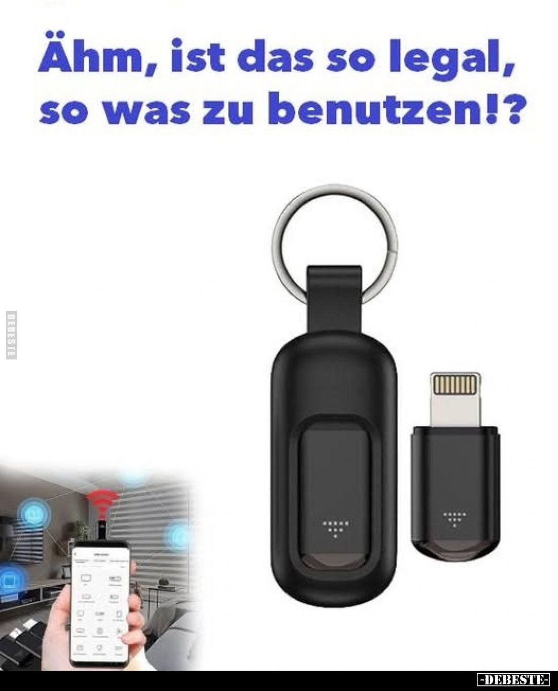 Ähm, ist das so legal, so was zu benutzen!?