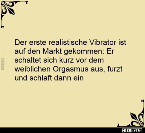 Der erste realistische Vibrator ist auf den Markt gekommen: - Lustige Bilder | DEBESTE.de