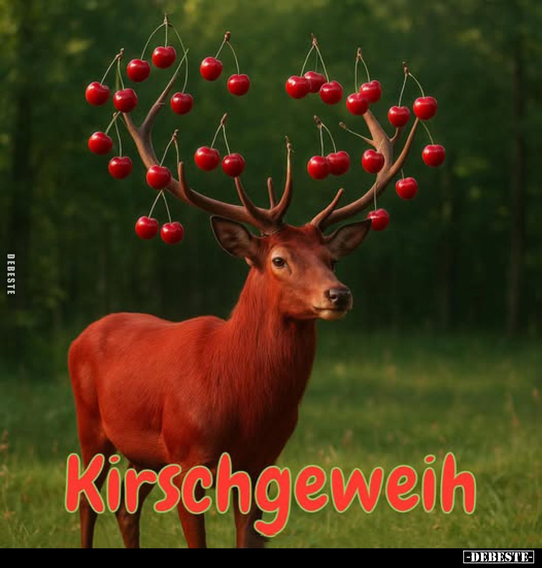Kirschgeweih.