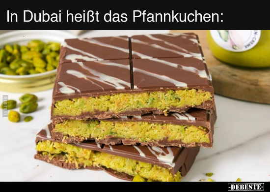 In Dubai heißt das Pfannkuchen.. - Lustige Bilder | DEBESTE.de