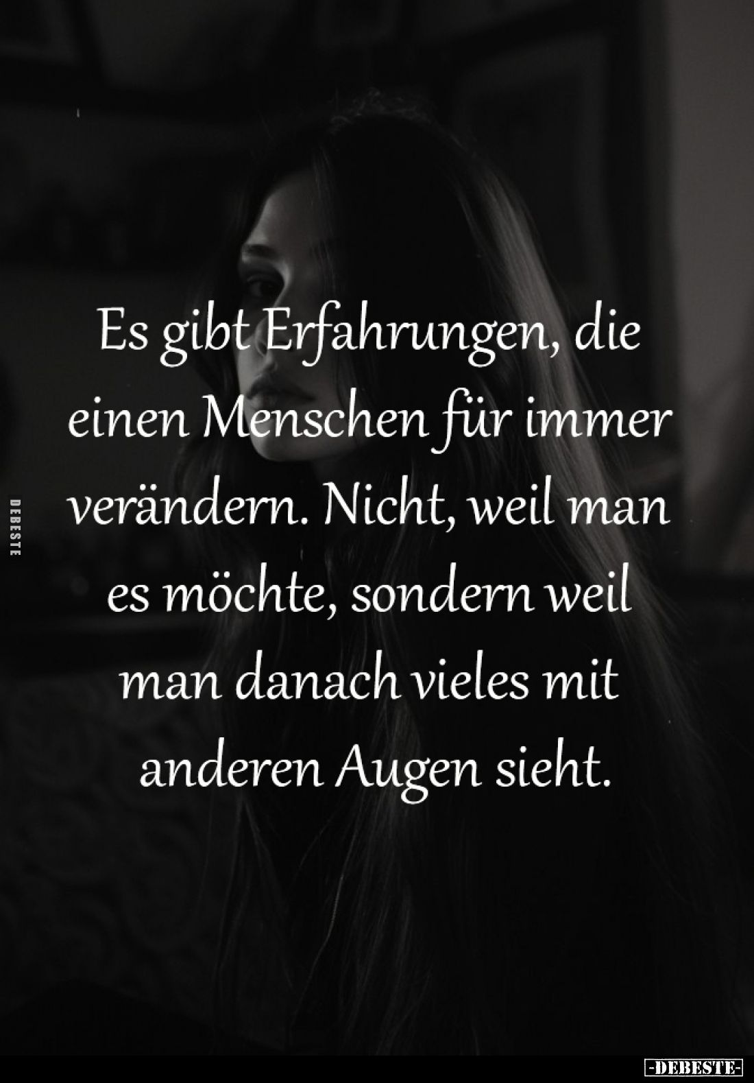 Es gibt Erfahrungen, die
einen Menschen für immer
verändern. Nicht, weil man
es möchte, sondern weil
man danach viele...