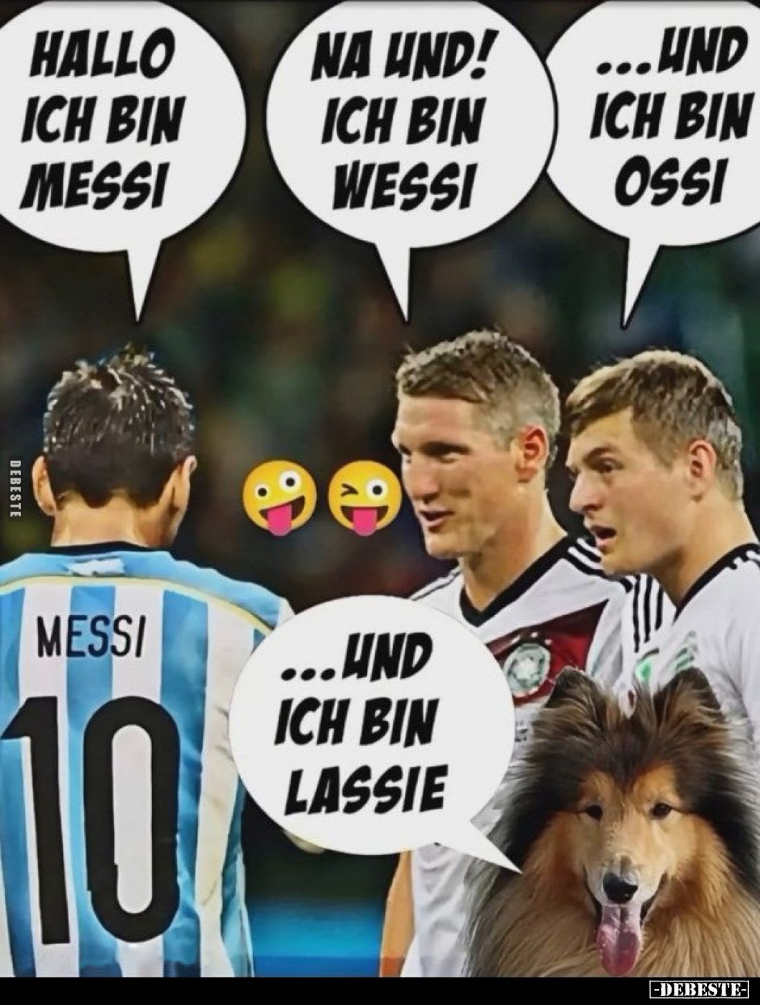 Hallo ich bin Messi.. - Lustige Bilder | DEBESTE.de