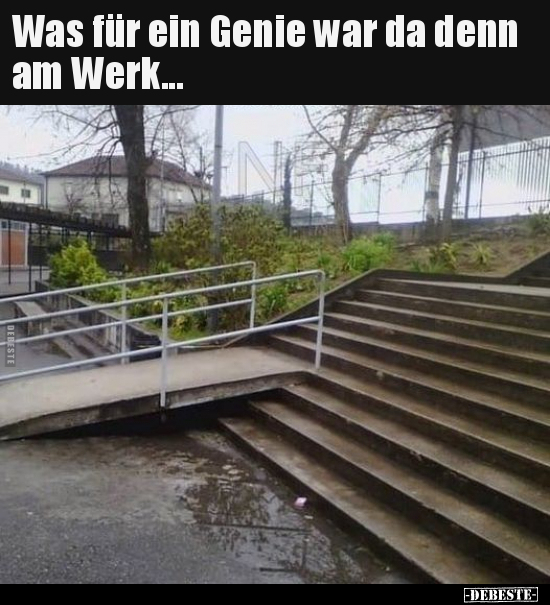 Was für ein Genie war da denn am Werk...
